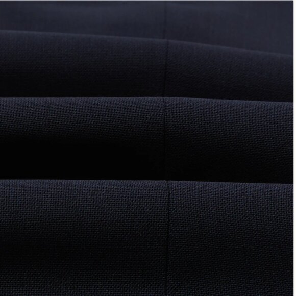 Drakes Navy Tropical Wool Single Pleat Trouser - Size 30 (US) - Picture 13 of 14